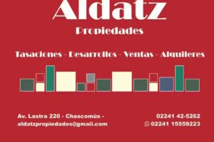 Aldatz Propiedades