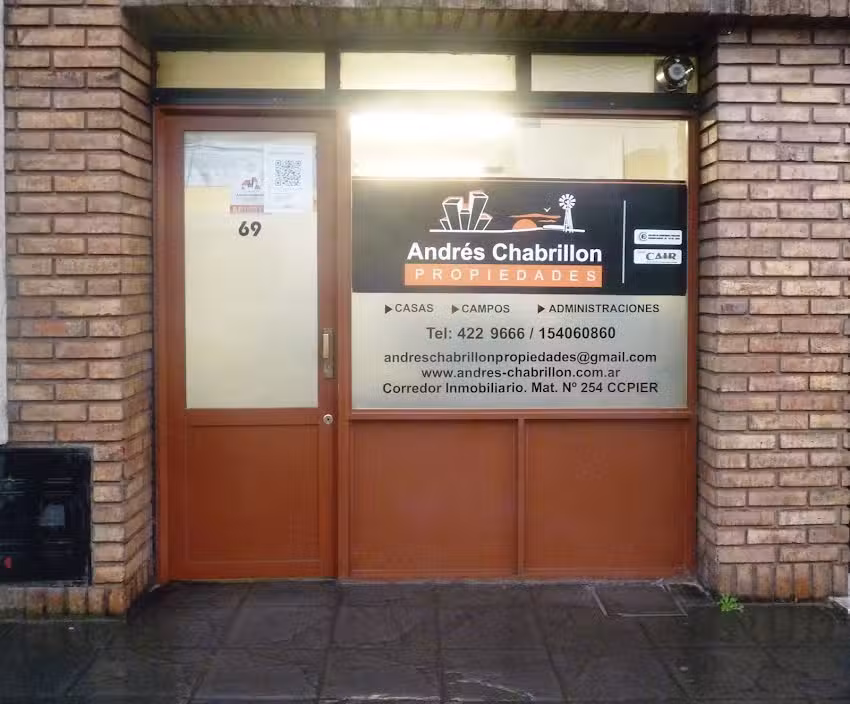 Andr&eacute;s Chabrillon Propiedades