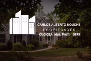 Carlos Alberto Nouche Propiedades Cucicba M&aacute;t Prof 3975