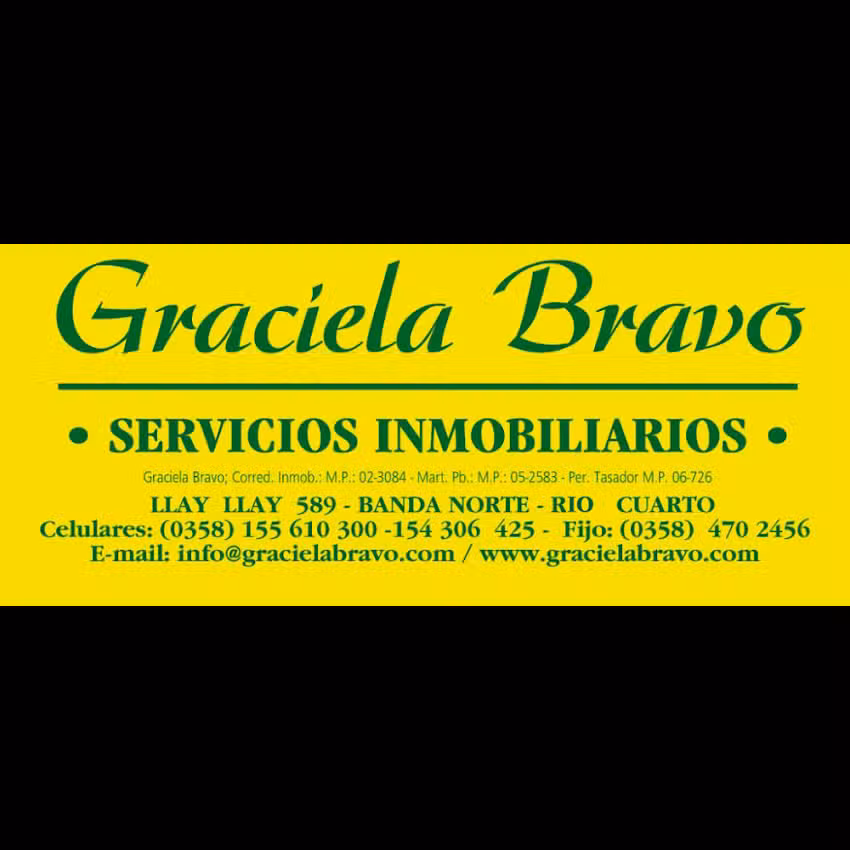 Graciela Bravo Servicios Inmobiliarios