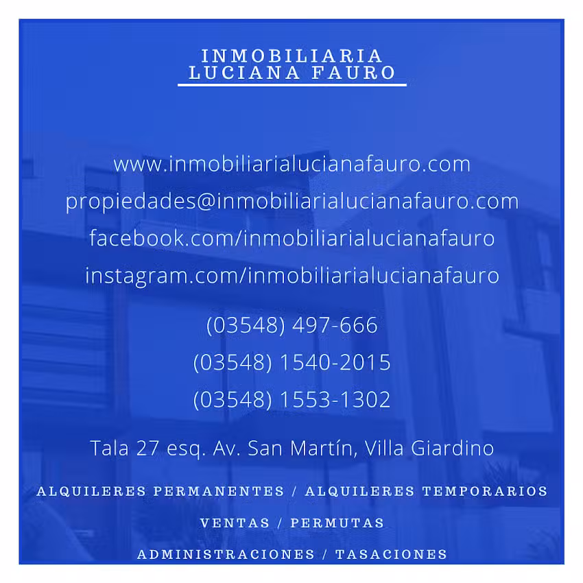 Inmobiliaria Luciana Fauro