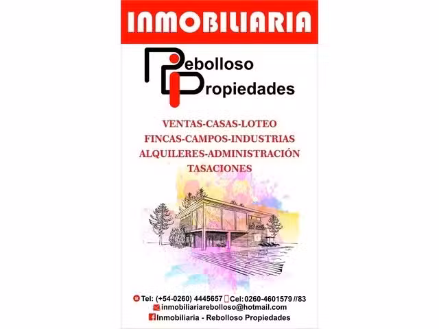 Inmobiliaria Rebolloso Propiedades
