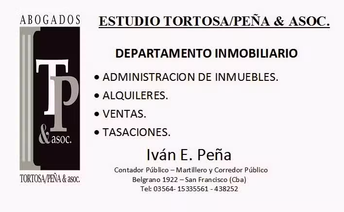Iv&aacute;n Pe&ntilde;a Servicios Inmobiliarios