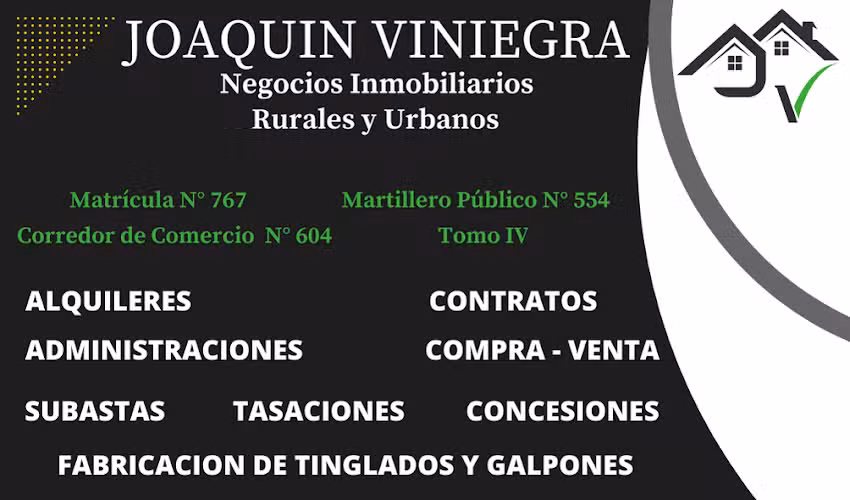 Joaqu&iacute;n Viniegra Negocios Inmobiliarios Rurales y Urbanos