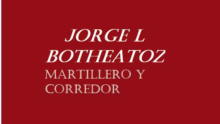 Jorge L Botheatoz Martillero Y Corredor