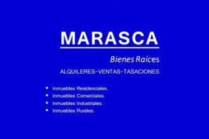 Marasca Bienes Raices Inmobiliaria