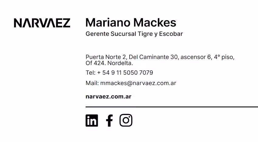 Narvaez Inmobiliaria