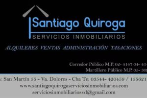 Santiago Quiroga Servicios Inmobiliarios
