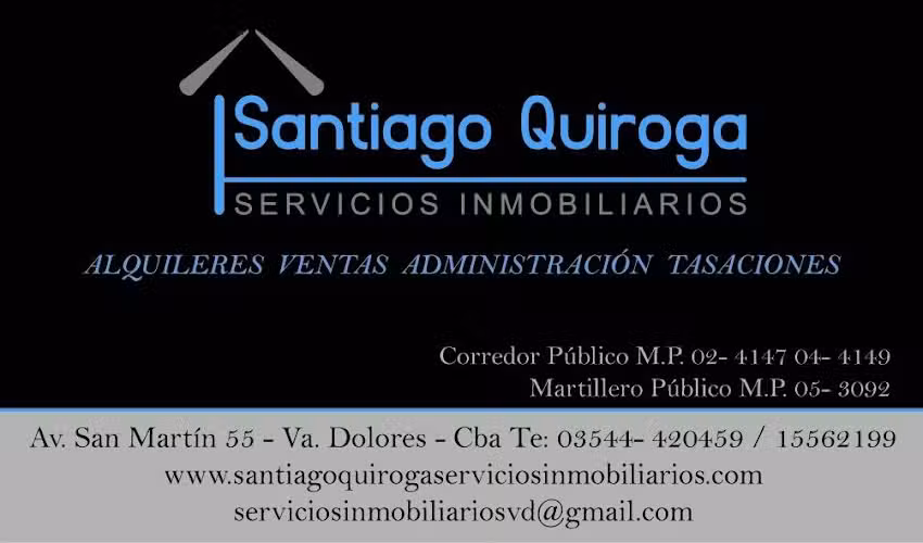 Santiago Quiroga Servicios Inmobiliarios