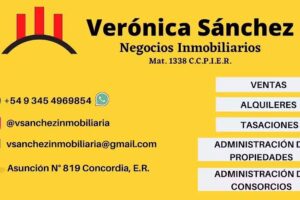 Ver&oacute;nica S&aacute;nchez Negocios Inmobiliarios